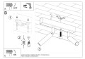 LAMPAMI - lampa sufitowa biała szkic