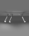 LAMPAMI - lampa sufitowa biała, plafon nowoczesny, lampa tuby białe do salonu