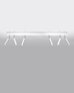 Biała lampa sufitowa listwa regulowana 6xG9 plafon EYETECH 6