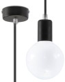 LAMPAMI - lampa wisząca czarna, lampa wisząca, lampa nad stół, lampa nad wyspę, żyrandol czarny