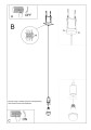 LAMPAMI - lampa wisząca czarna szkic