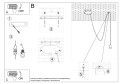 LAMPAMI - lampa wisząca czarna szkic