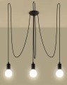 LAMPAMI - lampa wisząca czarna, lampa wisząca, lampa nad stół, lampa nad wyspę, żyrandol czarny