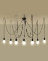 LAMPAMI - lampa wisząca czarna, lampa wisząca, lampa nad stół, lampa nad wyspę, żyrandol czarny
