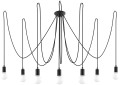 LAMPAMI - lampa wisząca czarna, lampa wisząca, lampa nad stół, lampa nad wyspę, żyrandol czarny