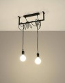 LAMPAMI - lampa wisząca, lampa wisząca czarna, lampa nad stół, lampa nad wyspę, żyrandol czarny