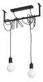 LAMPAMI - lampa wisząca, lampa wisząca czarna, lampa nad stół, lampa nad wyspę, żyrandol czarny