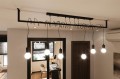 LAMPAMI - lampa wisząca, lampa wisząca czarna, lampa nad stół, lampa nad wyspę, żyrandol czarny