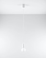 LAMPAMI - biała lampa do pokoju, biała lampa wisząca, lampa biała