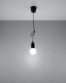 LAMPAMI - czarna lampa do pokoju, czarna lampa wisząca, lampa loftowa