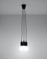LAMPAMI - czarna lampa do pokoju, czarna lampa wisząca, lampa loftowa