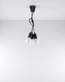 LAMPAMI - czarna lampa do pokoju, czarna lampa wisząca, lampa loftowa