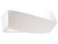 LAMPAMI - lampa ścienna biała, kinkiet nowoczesny, biała lampa na ścianę