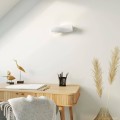 LAMPAMI - lampa ścienna biała, kinkiet nowoczesny, biała lampa na ścianę