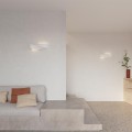 LAMPAMI - lampa ścienna biała, kinkiet nowoczesny, biała lampa na ścianę