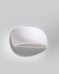 Kinkiet nowoczesny biały ceramiczny 1xG9 PONTIUS