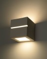 LAMPAMI - lampa ścienna biała, kinkiet nowoczesny biały, biała lampa na ścianę