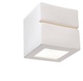 LAMPAMI - lampa ścienna biała, kinkiet nowoczesny biały, biała lampa na ścianę