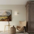 LAMPAMI - lampa ścienna biała, kinkiet nowoczesny biały, biała lampa na ścianę