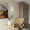 LAMPAMI - lampa ścienna biała, kinkiet nowoczesny biały, biała lampa na ścianę