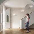 LAMPAMI - lampa ścienna biała, kinkiet nowoczesny biały, biała lampa na ścianę