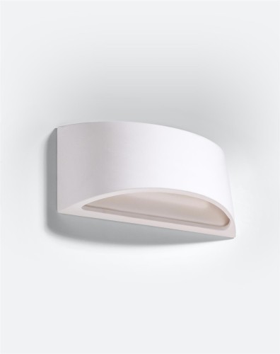LAMPAMI - lampa ścienna biała, kinkiet nowoczesny biały, biała lampa na ścianę