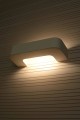 LAMPAMI - lampa ścienna biała, kinkiet nowoczesny biały, biała lampa na ścianę