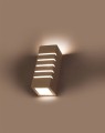 LAMPAMI - lampa ścienna biała, kinkiet nowoczesny biały, biała lampa na ścianę