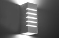 LAMPAMI - lampa ścienna biała, kinkiet nowoczesny biały, biała lampa na ścianę