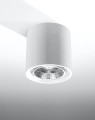 LAMPAMI - lampa sufitowa biała, lampa tuba sufitowa biała, lampa tuba biała, lampa do kuchni