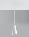 LAMPAMI - lampa sufitowa biała, lampa nad stół, biała lampa wisząca, lampa do kuchni