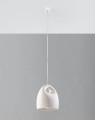 LAMPAMI - lampa sufitowa biała, lampa nad stół, biała lampa wisząca, lampa do kuchni