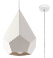 LAMPAMI - lampa sufitowa biała, lampa nad stół, biała lampa wisząca, lampa do kuchni