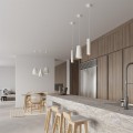 LAMPAMI - lampa sufitowa biała, lampa nad stół, biała lampa wisząca, lampa do kuchni