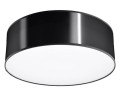 LAMPAMI - lampa sufitowa czarna, lampa nad stół, czarna lampa do salonu, lampa do kuchni