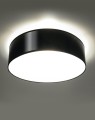 LAMPAMI - lampa sufitowa czarna, lampa nad stół, czarna lampa do salonu, lampa do kuchni