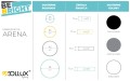 LAMPAMI - lampa sufitowa czarna, lampa nad stół, czarna lampa do salonu, lampa do kuchni