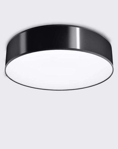 LAMPAMI - lampa sufitowa czarna, lampa nad stół, czarna lampa do salonu, lampa do kuchni