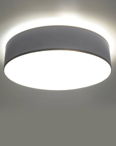 LAMPAMI - lampa sufitowa szara, lampa nad stół, szara lampa do salonu, lampa do kuchni