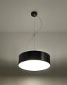 LAMPAMI - lampa sufitowa czarna, lampa nad stół, czarna lampa wisząca, lampa do kuchni