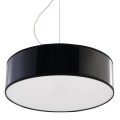 LAMPAMI - lampa sufitowa czarna, lampa nad stół, czarna lampa wisząca, lampa do kuchni