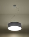LAMPAMI - lampa sufitowa szara, lampa nad stół, szara lampa wisząca, lampa do kuchni