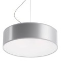 LAMPAMI - lampa sufitowa szara, lampa nad stół, szara lampa wisząca, lampa do kuchni