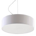 LAMPAMI - lampa sufitowa biała, lampa nad stół, biała lampa wisząca, lampa do kuchni