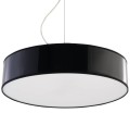 LAMPAMI - lampa sufitowa czarna, lampa nad stół, czarna lampa wisząca, lampa do kuchni