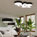 LAMPAMI - lampa sufitowa czarna, lampa nad stół, czarna lampa wisząca, lampa do kuchni