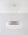 LAMPAMI - lampa sufitowa biała, lampa nad stół, biała lampa wisząca, lampa do kuchni