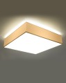 LAMPAMI - lampa sufitowa do salonu, biały plafon nowoczesny, lampa do sypialni