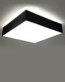LAMPAMI - lampa sufitowa do salonu, czarny plafon nowoczesny, lampa do sypialni