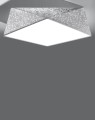 LAMPAMI - lampa sufitowa do salonu, biały plafon nowoczesny, lampa do sypialni